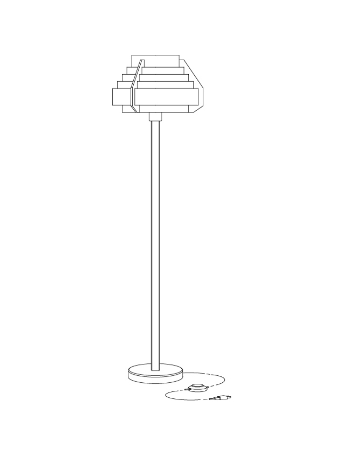 Jakobsson Floor Lamp Φ400mm